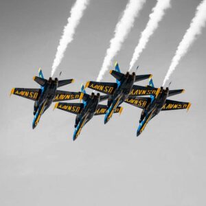 Jets flying in the sky