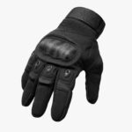 Tactical military gloves in black