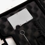 black tactical wallet