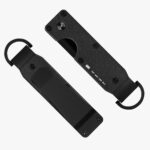 black aluminum key organizer