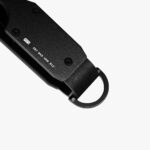 black aluminum key organizer