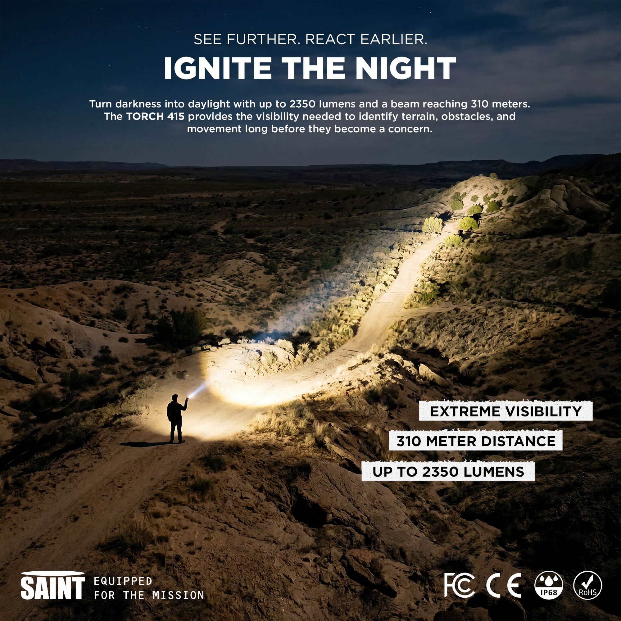 extreme-bright-2000-lumen-300-meter-flashlight